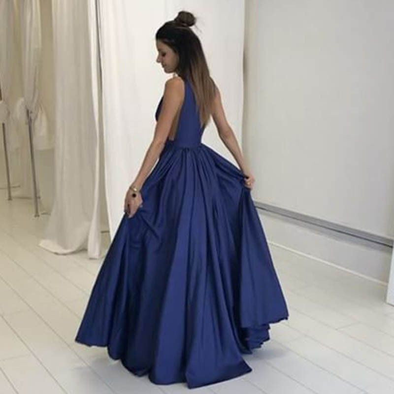 Dark Blue Prom Dresses