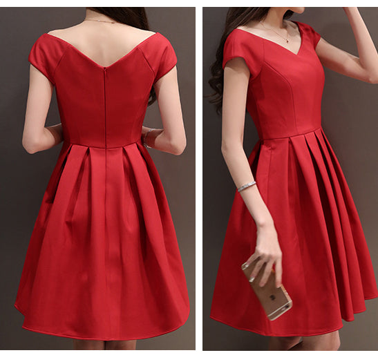 Red short homecoming hot sale dresses 2019