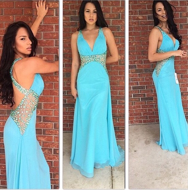 Sexy Teal Dresses