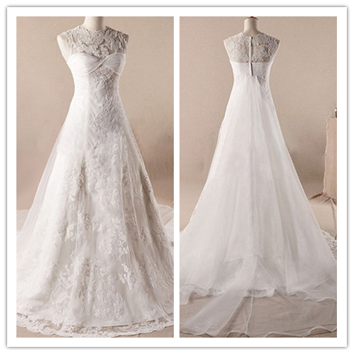 Tiered Lace Mermaid Wedding Dresses